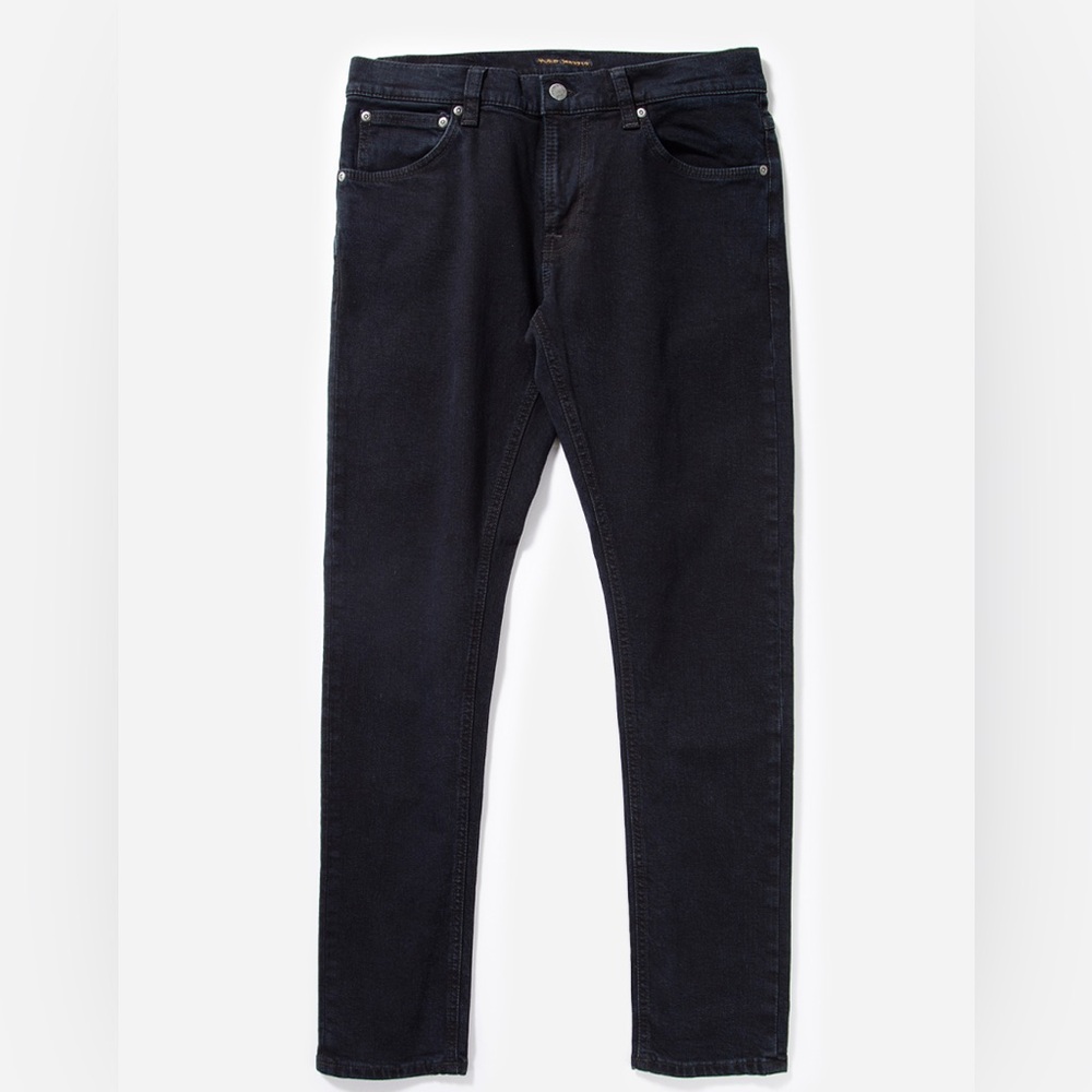 Nudie Jeans Tight Terry Rumbling Black 30x30
